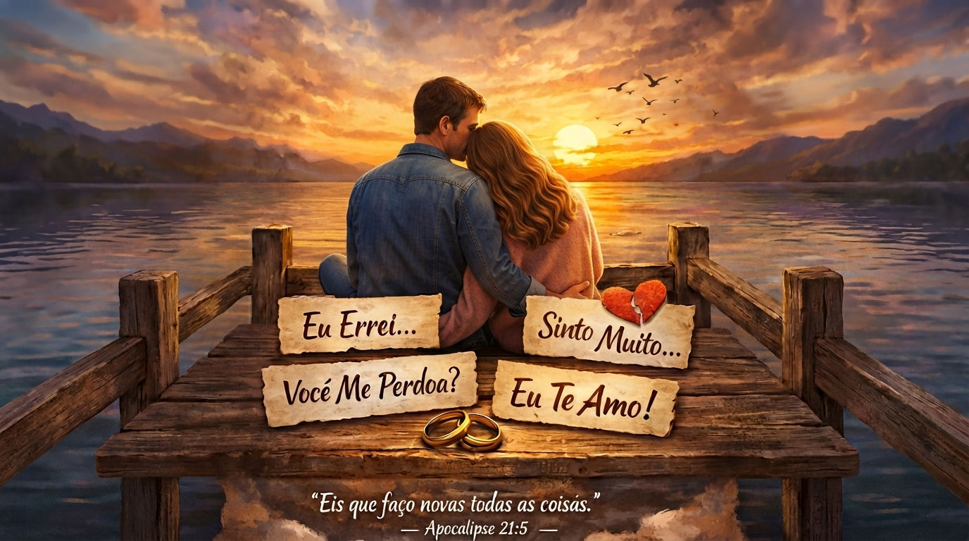 Recomeçar Juntos: Quatro Frases Que Decidem o Destino do Seu Casamento